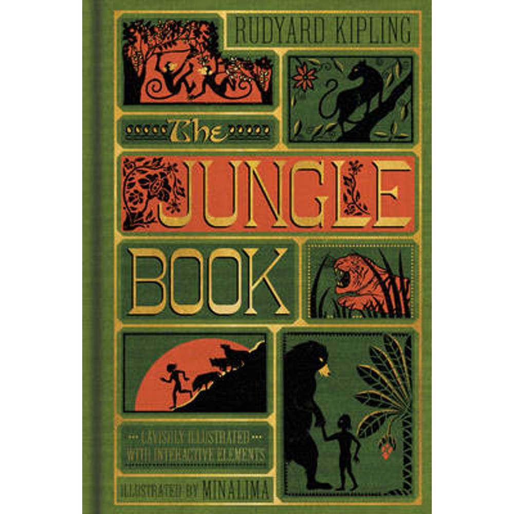 The Jungle Book (MinaLima Edition) (Illustrated with Interactive Elements) (Hardback) - Rudyard Kipling